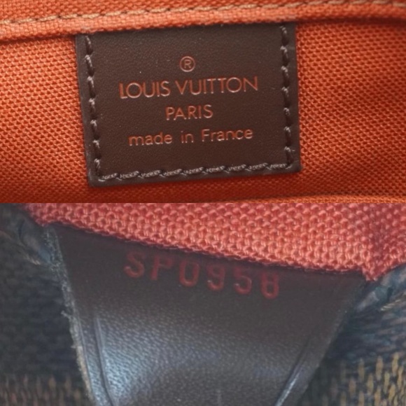 🚨DEAL ALERT 🚨 LARGE LAPTOP DISCONTINUED DAMIER EBENE LOUIS VUITTON WORK BAG - Picture 7 of 15